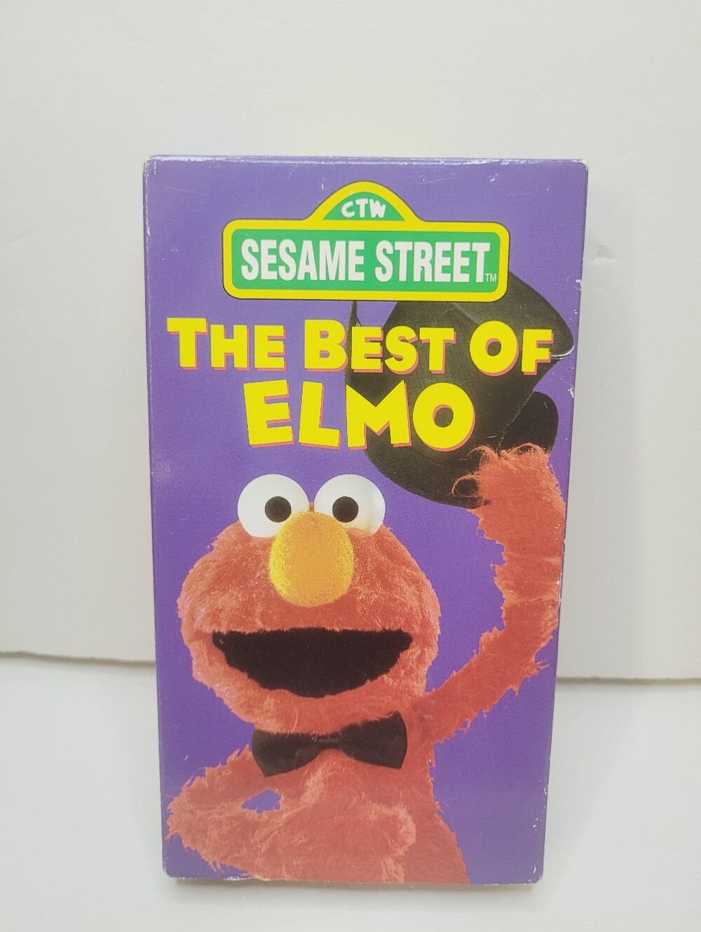 Sesame Street The Best of Elmo VHS Tape 1994 Jim Henson Muppets Kids Video Show